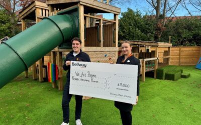 Bellway Kent raises £15,000 for We Are Beams