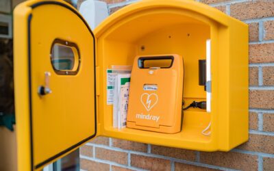 A life- saving defibrillator for Hextable