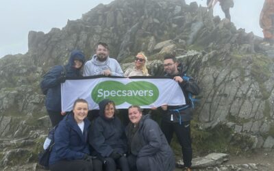 Beams receive giant cheque thanks to Specsavers