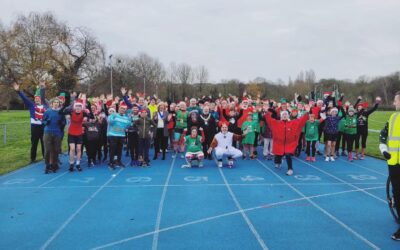 Central Park Athletics Club Santa Run