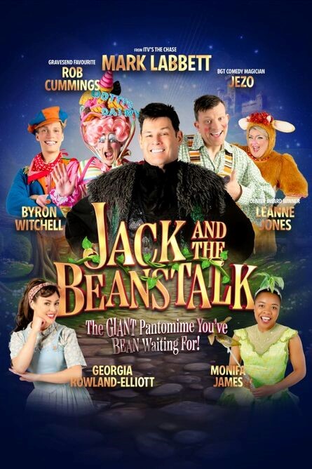 Image shows characters from Jack in the Beanstalk panto.