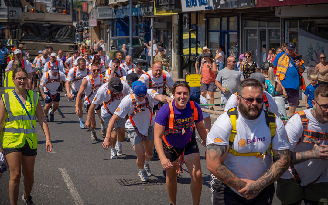 Pulling Together for a Purpose! Welling and Bexleyheath truck pull raises vital funds for Beams!