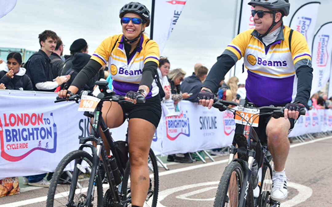 Take on a Challenge in 2026 and help We Are Beams celebrate 30 years of supporting disabled children.