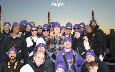 We Are Beams celebrates 30th anniversary with £7,000 raised at O2 climb