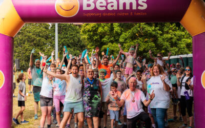 Beams Marks 30 Years with Colourful Messy Dash raising a record-breaking £30,000!
